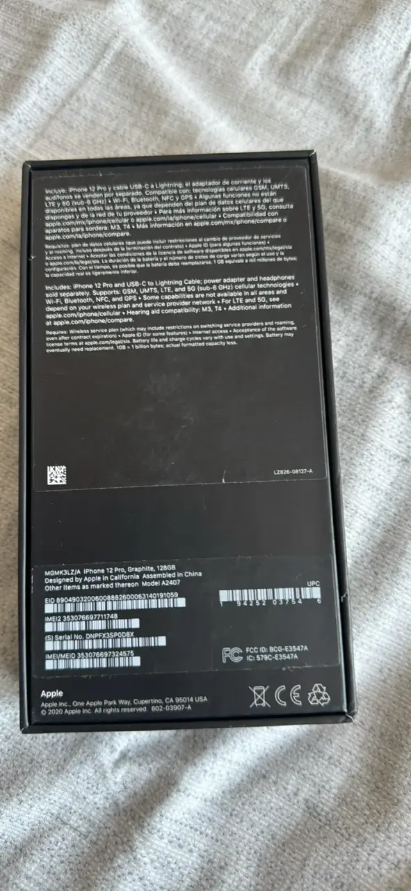 Caja iPhone 12 Pro Max - 2