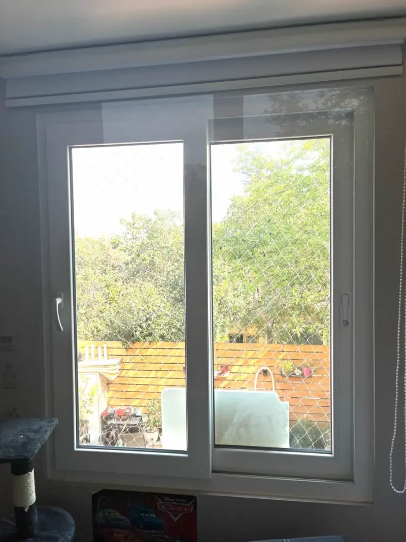 Ventana termopanel doble apertura blanco en buen estado - 2
