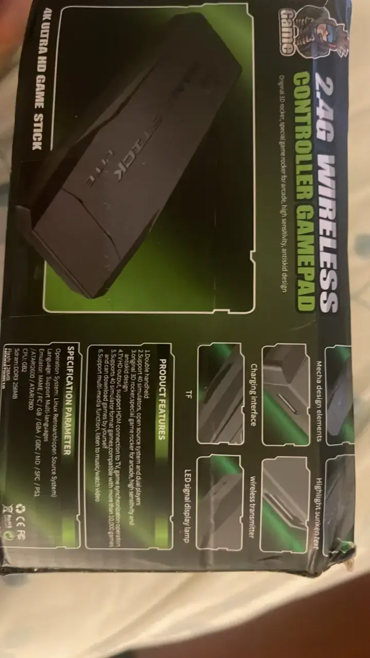 Controlador inalámbrico 2.4G para juegos - 4