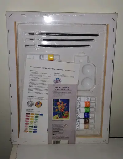 Set Bastidor con diseño y Materiales - miniatura 2