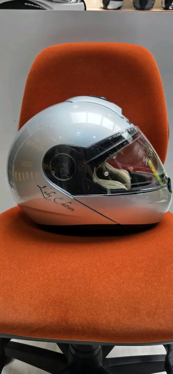 Casco Schuberth C3 Lady Edition plateado talla S - 3