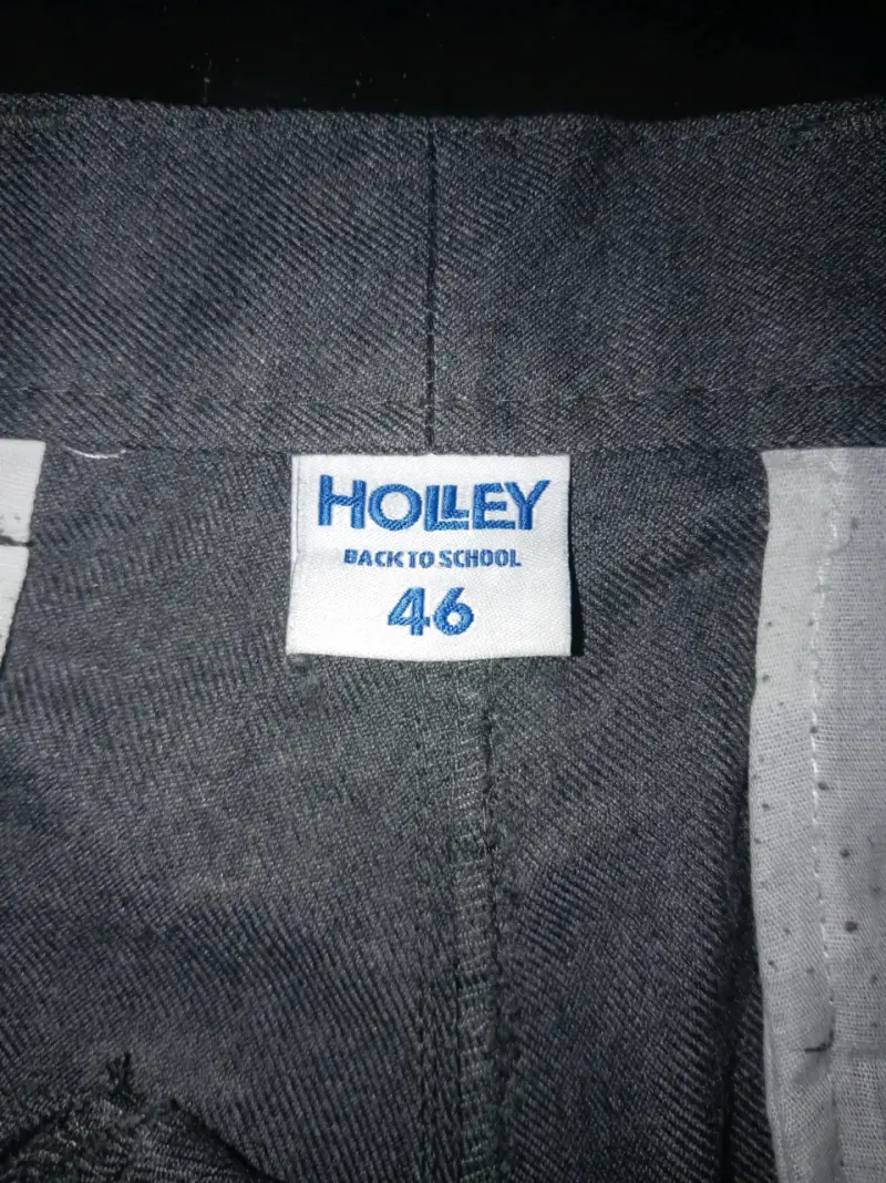 Pantalón escolar gris talla 46 Holey - 1