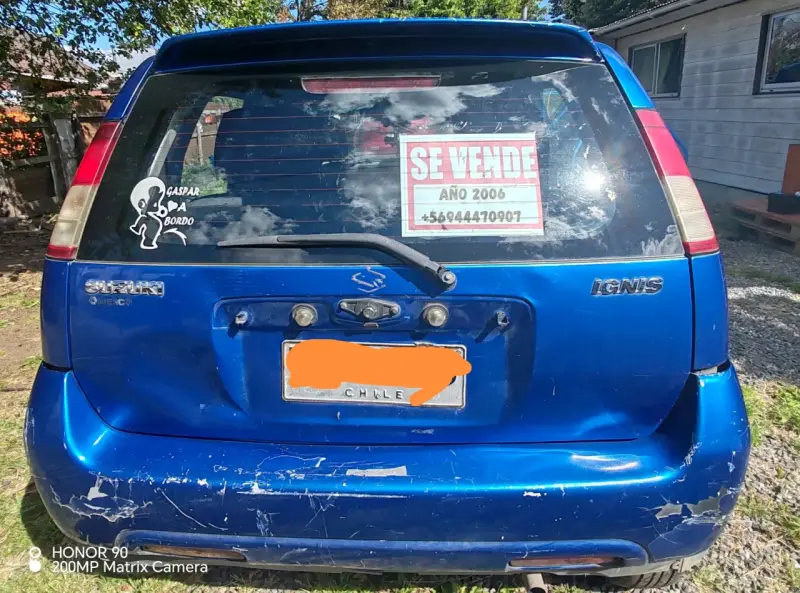 Suzuki Ignis 2006 azul en venta - 4