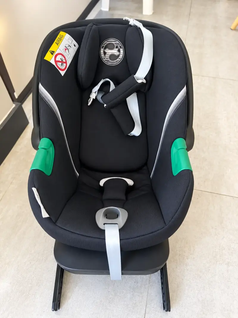 Silla de auto para bebé Cybex Aton S2 negra