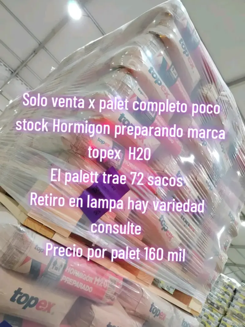 Palet de Hormigón Preparado Topex H20 - 1