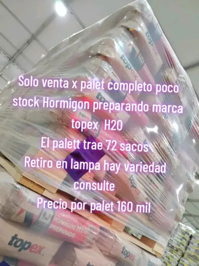 Palet de Hormigón Preparado Topex H20 - miniatura 1