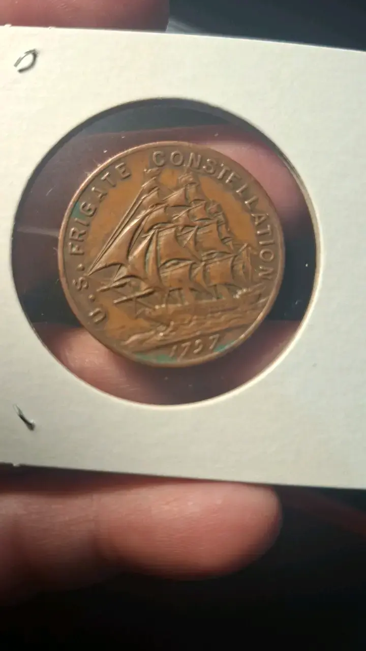 Moneda conmemorativa U.S. Frigate Constellation 1797 - 1