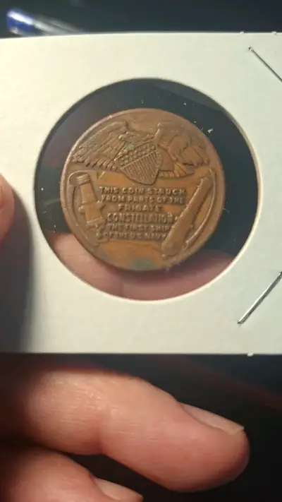 Moneda conmemorativa U.S. Frigate Constellation 1797 - miniatura 2