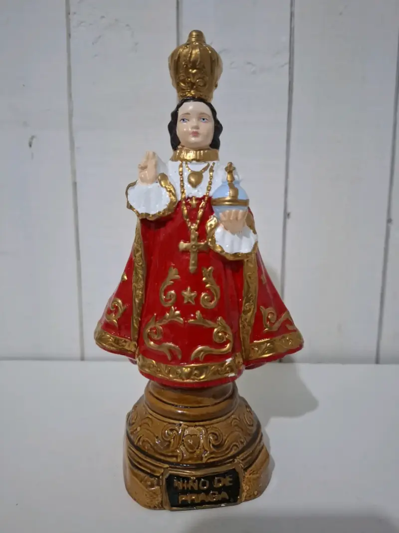 Figura Niño de Praga 21 cm religioso - 1