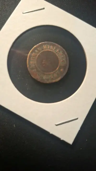 Ficha Antigua 20 Céntimos - miniatura 1