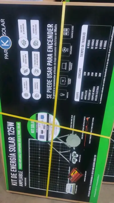 Kit de Energía Solar 125W con Accesorios - miniatura 6