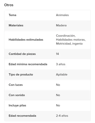 Juego de Equilibrio Didáctico Baby Way - miniatura 6