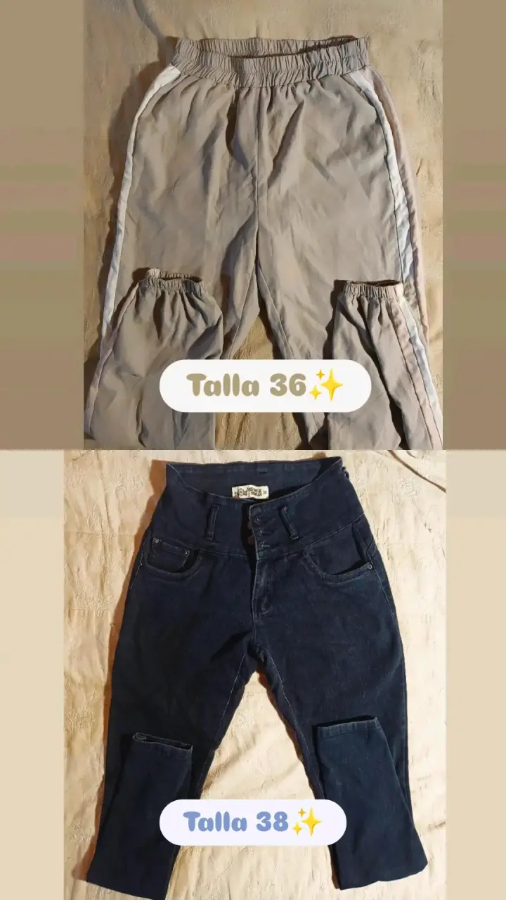 Lote de pantalones variados tallas 36/38/42 - 6