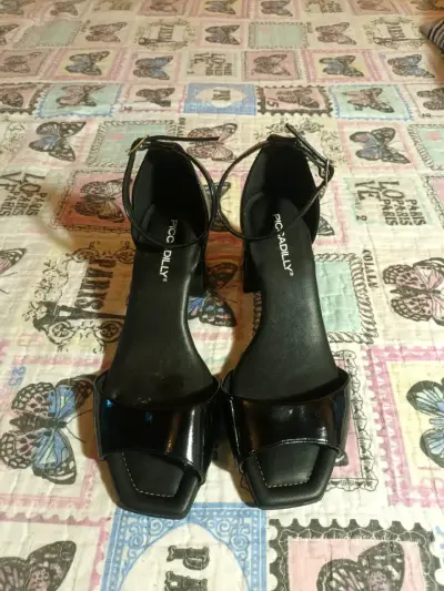 Sandalias de tacón negras Piccadilly - miniatura 1