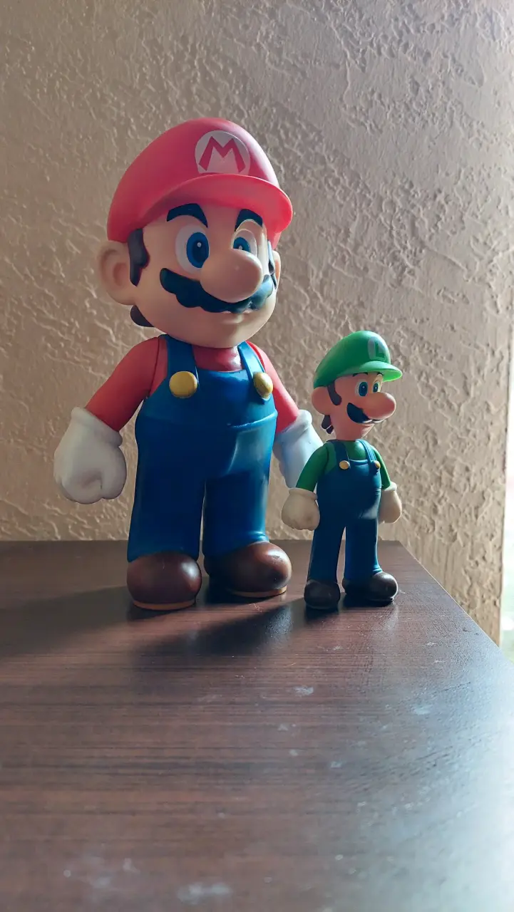 Figuras de acción Mario y Luigi de colección - 1