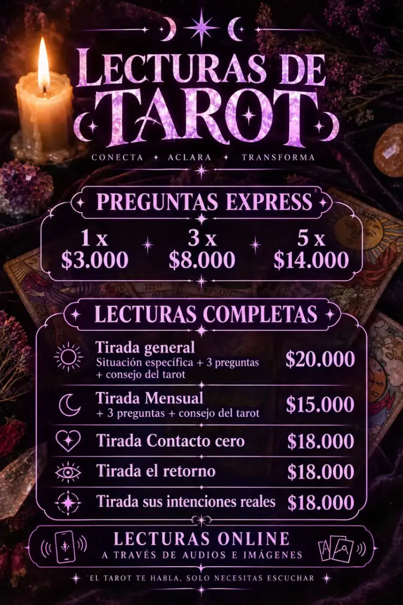 Lecturas de Tarot Online Personalizadas