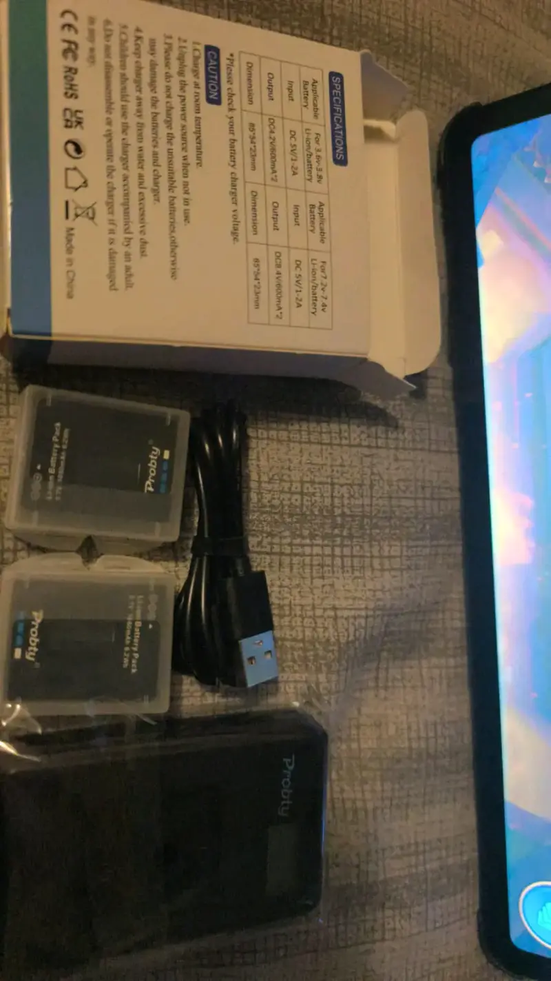 Baterías para go por hero 3 y 3+