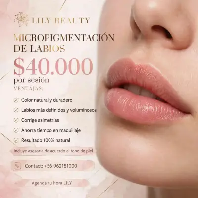 Micropigmentación de Labios en Lily Beauty - miniatura 1