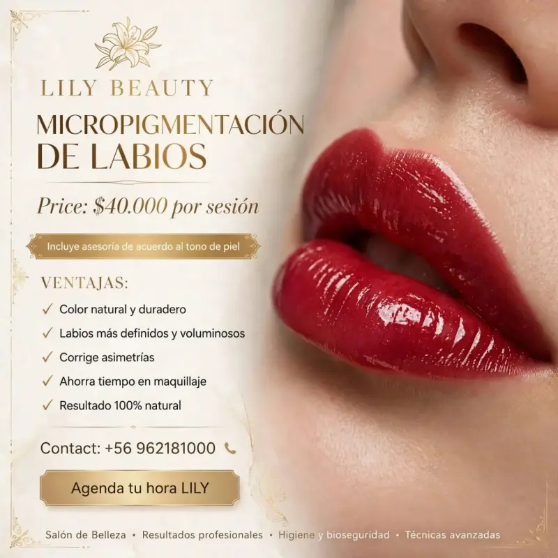 Micropigmentación de Labios en Lily Beauty - 2