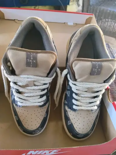 🔥 Nike SB Dunk Low Travis Scott Cactus Jack Origin - miniatura 5