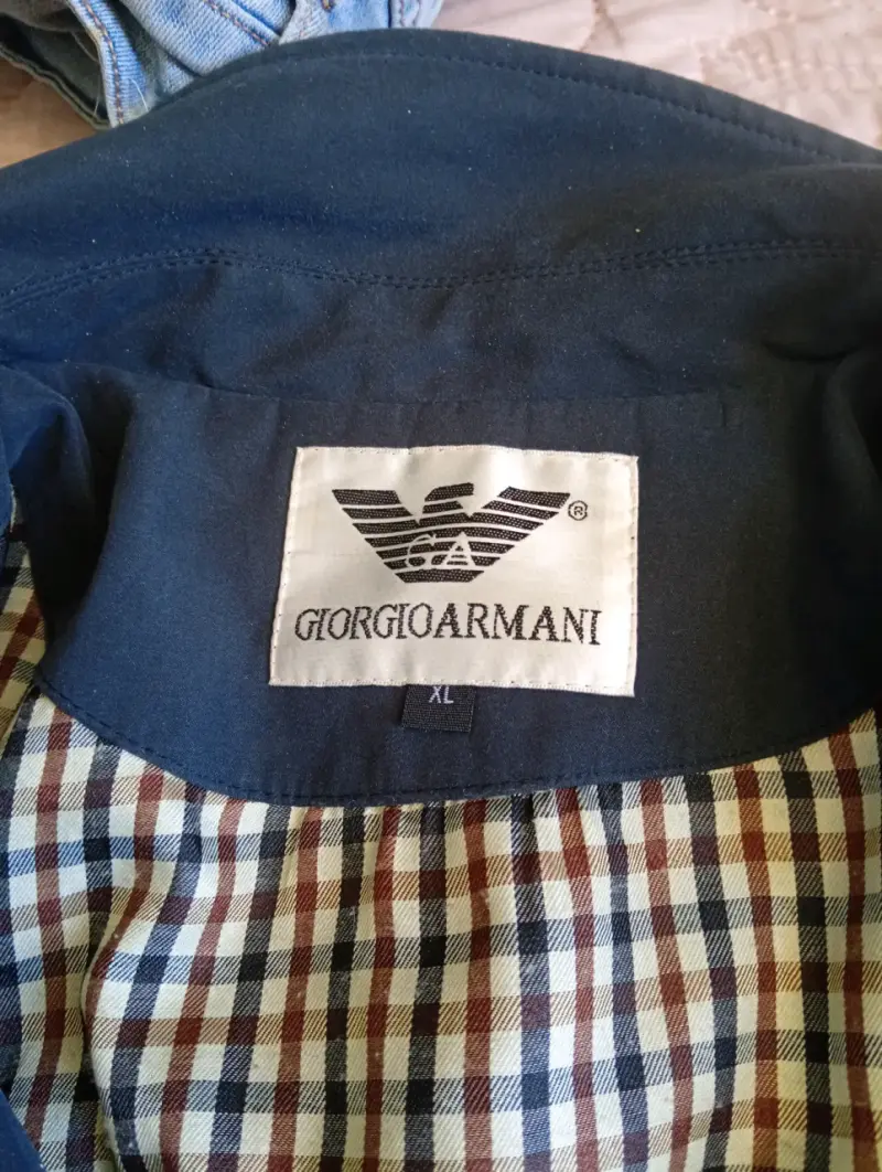 Chaqueta azul Giorgio Armani para hombre - 2