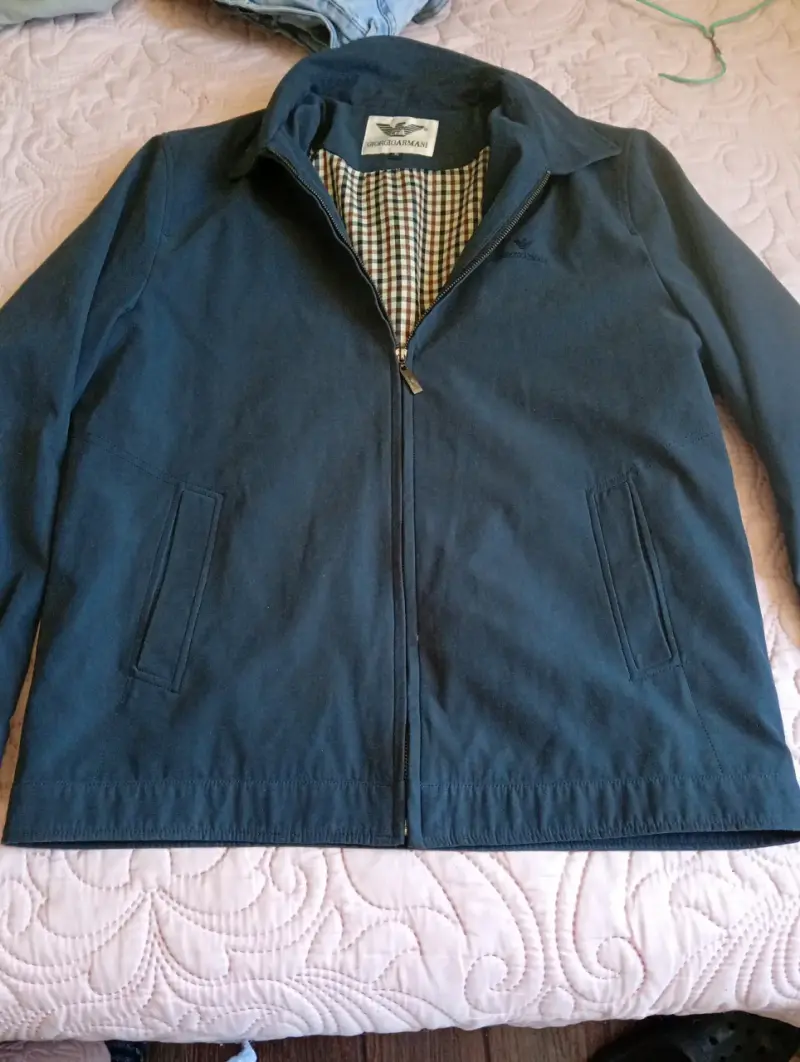 Chaqueta azul Giorgio Armani para hombre - 5