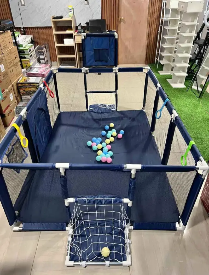Corral de Juegos Infantil con Pelotas y Aros - 2