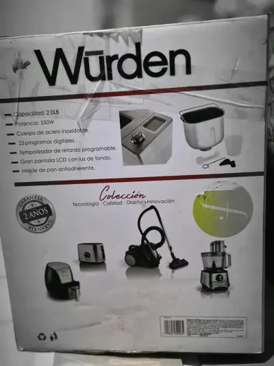 Máquina de Pan Würden, Acero Inoxidab - miniatura 2