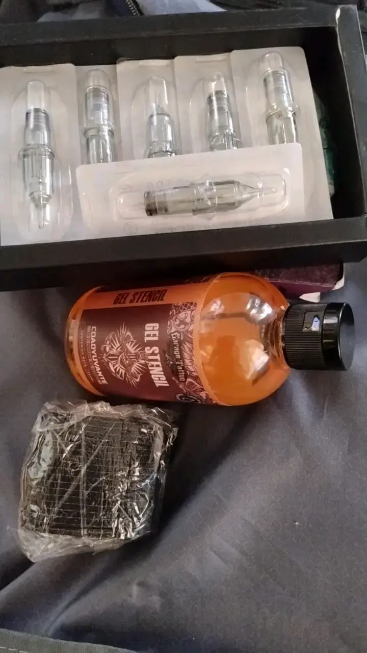 Kit de Tatuaje Completo Dragonhawk con Pedal y Agujas - 5