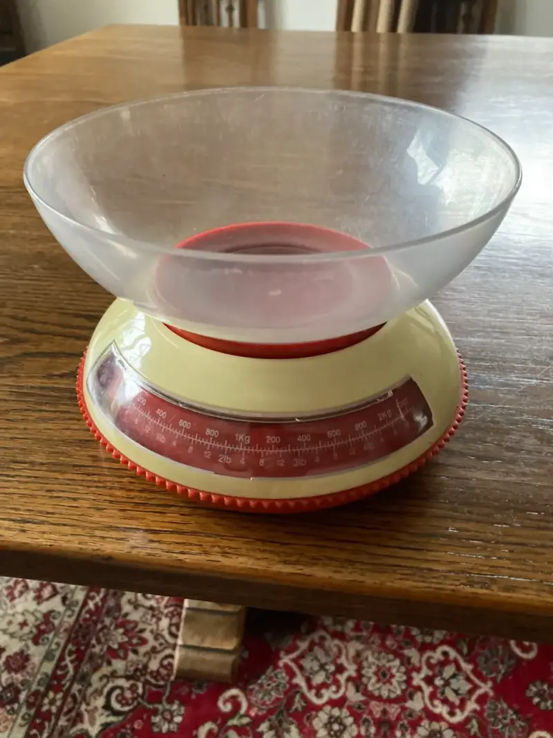 Balanza de cocina mecánica con tazón desmontable - 1