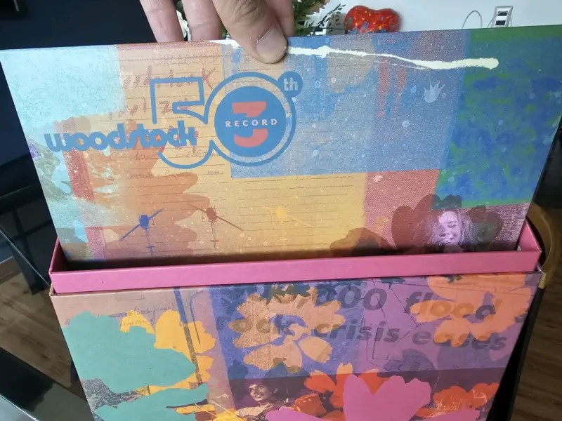 Caja de colección Woodstock Live 50th Anniversary - 3