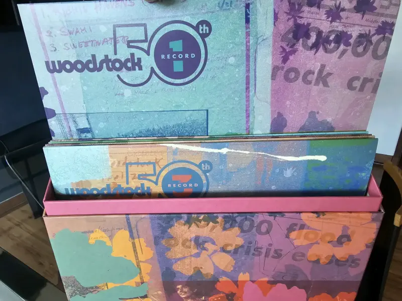 Caja de colección Woodstock Live 50th Anniversary - 4