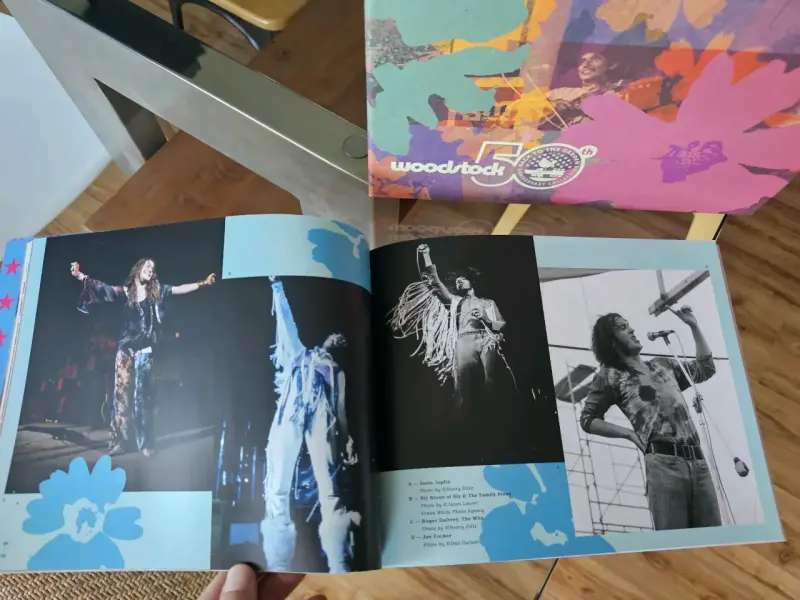 Caja de colección Woodstock Live 50th Anniversary - 5
