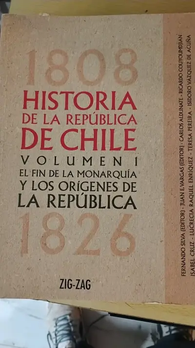Historia de la República de Chile Volumen I y II - miniatura 1