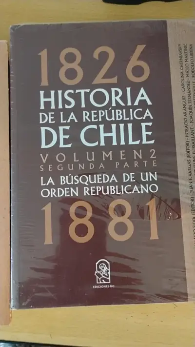 Historia de la República de Chile Volumen I y II - miniatura 2