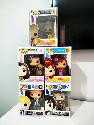 Set de Figuras Funko Pop Exclusivas - miniatura 1