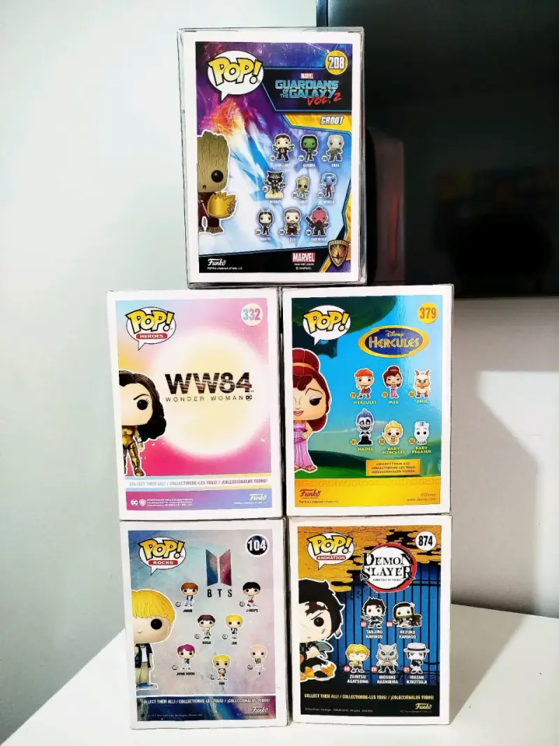 Set de Figuras Funko Pop Exclusivas - 3