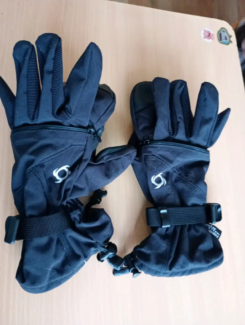 Guantes Doite talla S negros con ajuste - 1