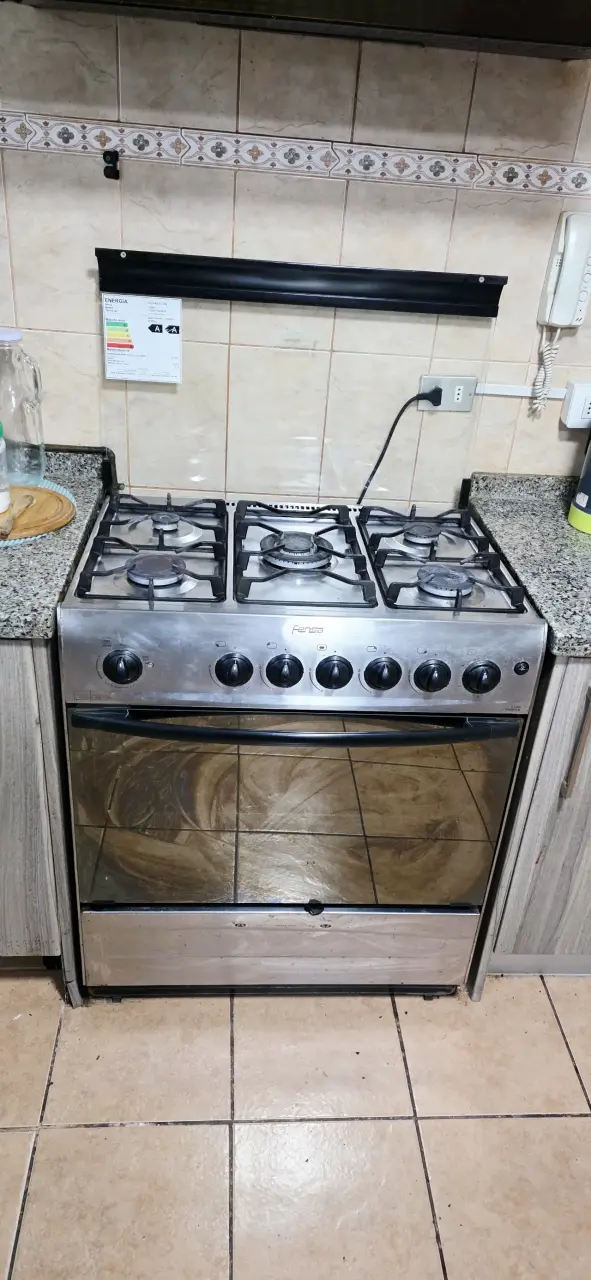 Cocina a gas Fensa de acero inoxidable - 2