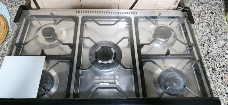 Cocina a gas Fensa de acero inoxidable - 3