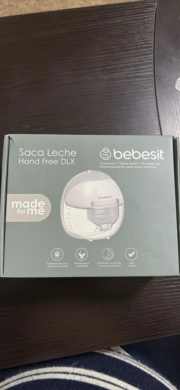 Extractor de Leche Bebesit Hand Free DLX - 1