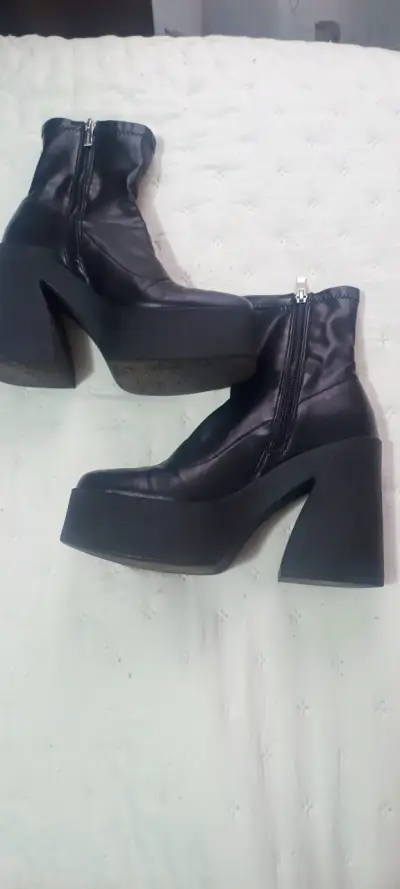Botines de plataforma CMoran negro - miniatura 1