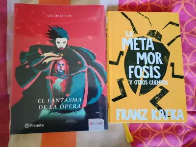 Libros El Fantasma de la Ópera y La Metamorfosis - miniatura 1