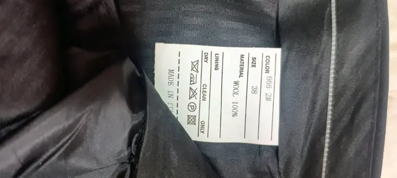 Traje formal negro para hombre PERRY KUINS - 5