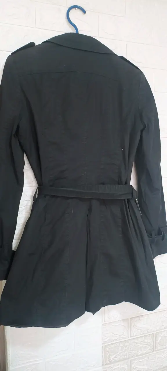 Abrigo negro para mujer Yen London talla 40 - 3