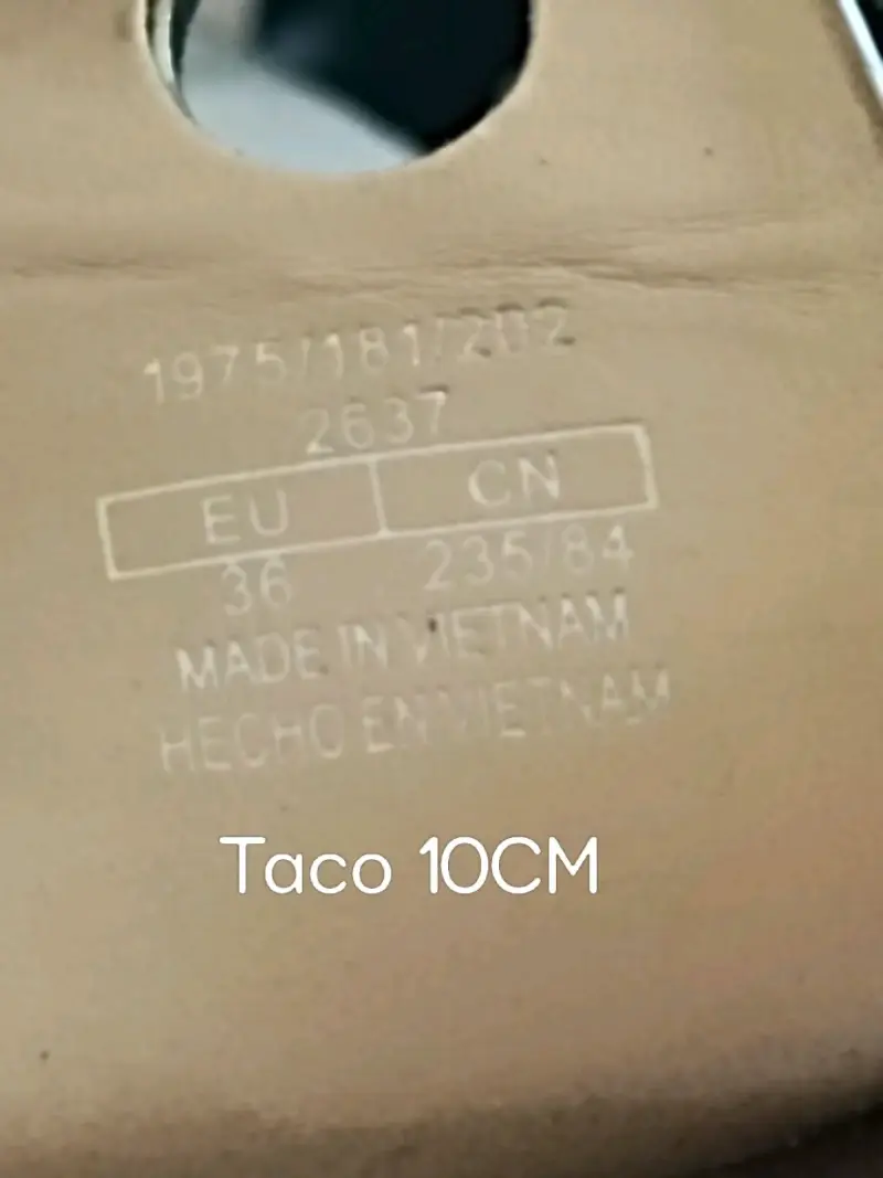 Sandalias de tacón Zara Woman con aros metálicos - 5