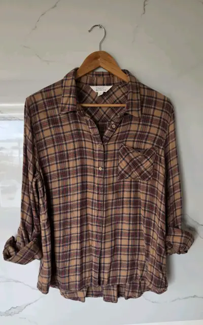 Camisa de franela a cuadros Market & Spruce - miniatura 1