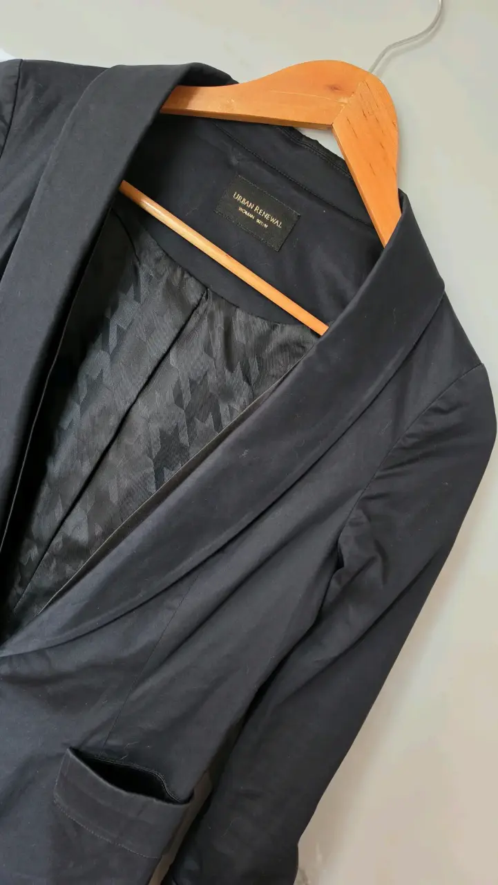 Blazer negro Urban Renewal para mujer - 2