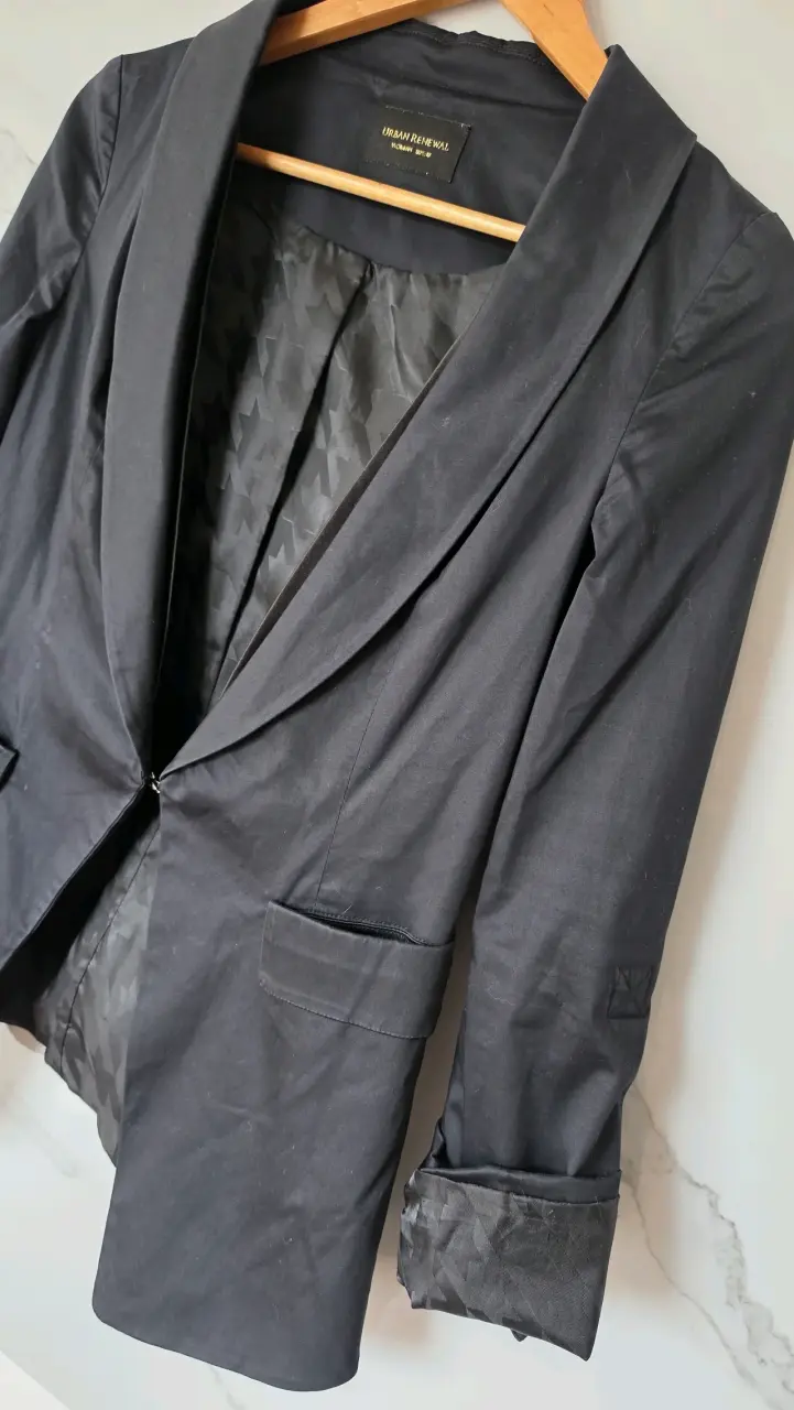 Blazer negro Urban Renewal para mujer - 3