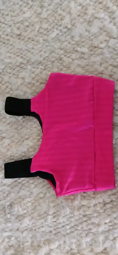 Top deportivo rosa para mujer - miniatura 2